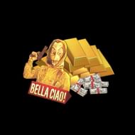 Free Fire x Money Heist gold bars And money